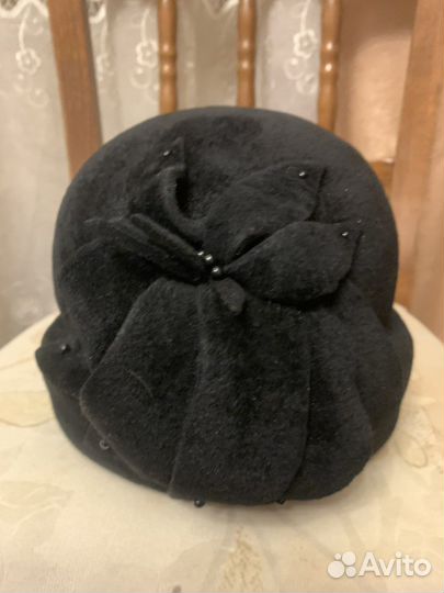 Шляпа фетровая женская