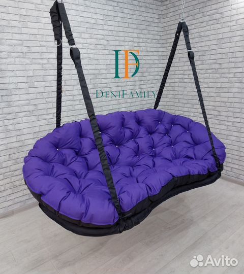 Садовый диван качели