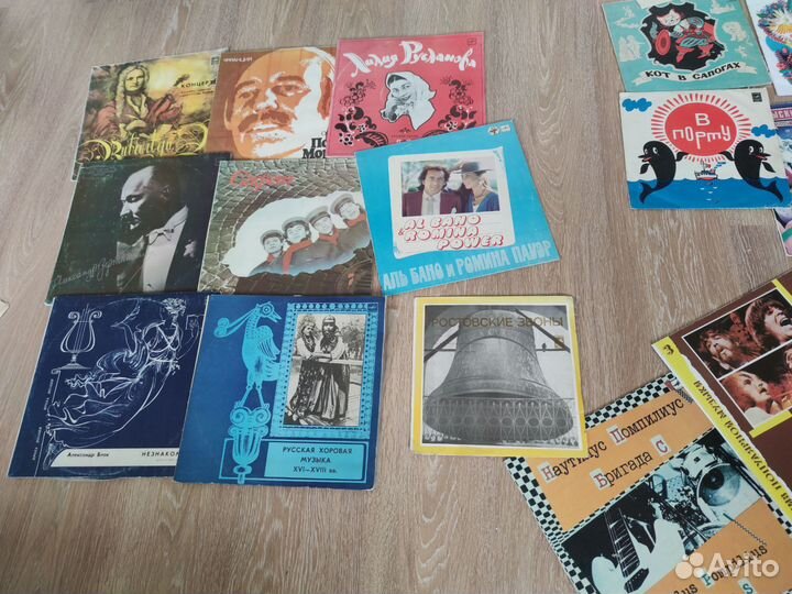 Виниловые пластинки СССР