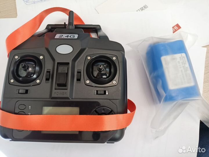 Прикормочный кораблик GPS 16 точек (10 Ah) с 2 Акб