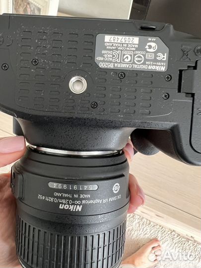 Зеркальный фотоаппарат Nikon D5200