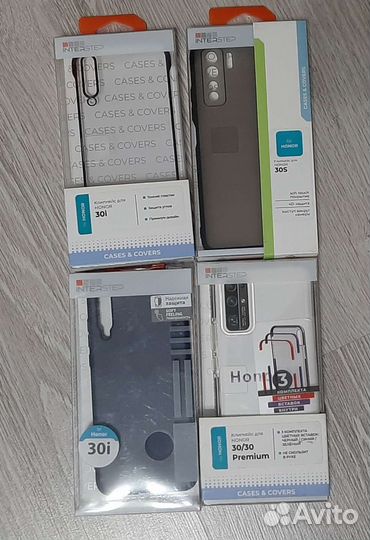 Чехлы для Honor, Huawei и Xiaomi; Защитные стёкла