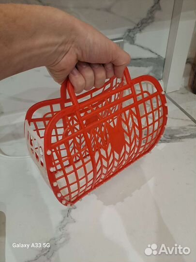 Сумочка-корзинка игрушка СССР