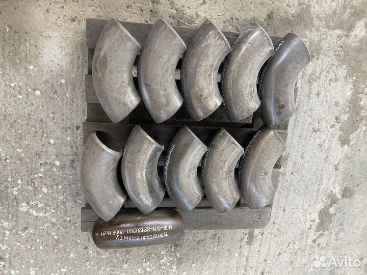 Элементы паропроводов из жаропрочки разные