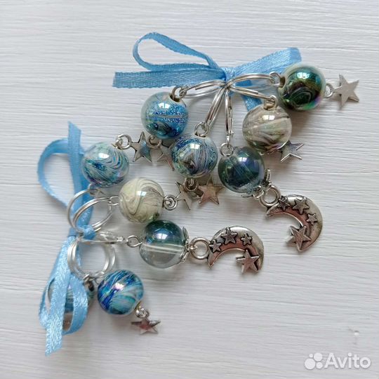 Маркеры для вязания для спиц до 9мм