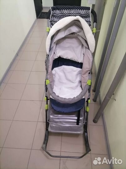 Коляска санки