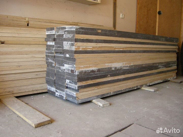 Полосы ламинир. фанеры толщ. 24мм, шир. 100, 135мм