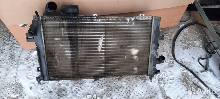 Кассета радиаторов opel astra h 1.3