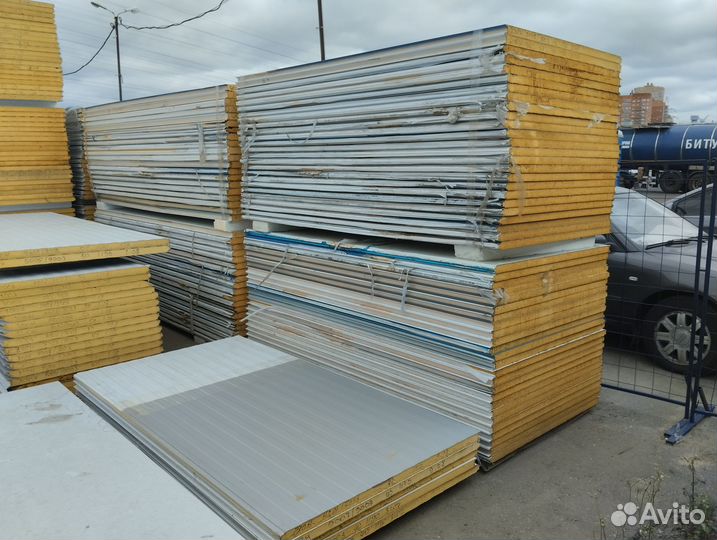 Сэндвич панели ппу PIR бу Неликвид 2ой сорт