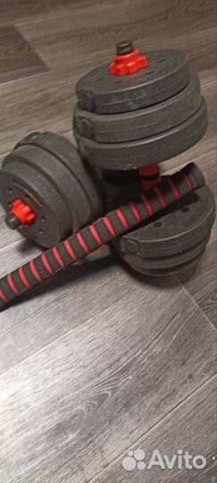 Набор штанга и гантели