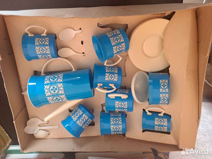 Пластиковая посуда СССР