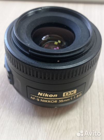 Объектив nikon 35 mm 1.8 DX