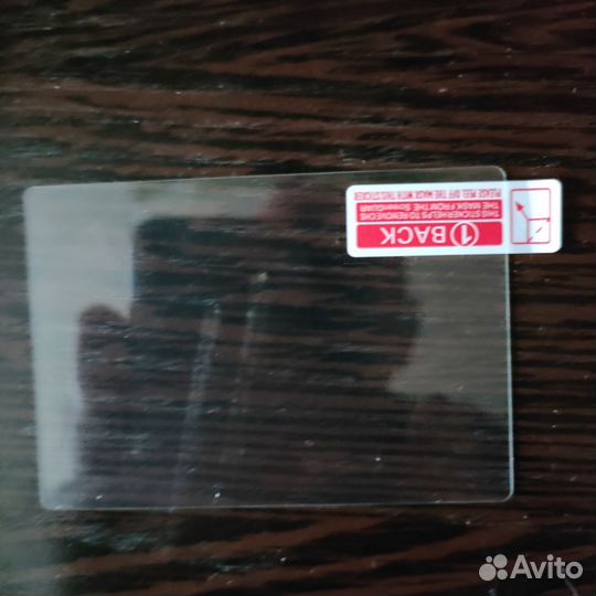 Новое стекло на экран и защитное sony HX-50