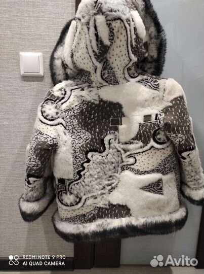 Шуба из натуральной овчины