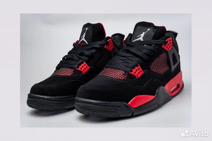 Кроссовки Nike Air Jordan 4 Retro Red Thunder
