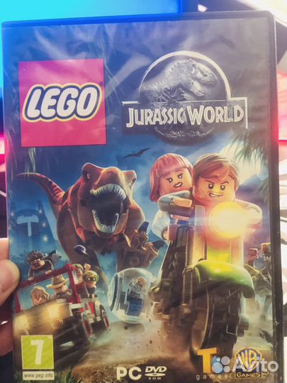 Продам Lego jurassic world диск для пк