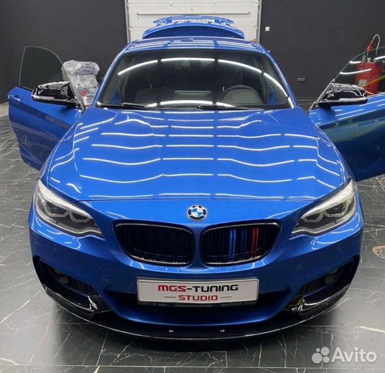 Губа переднего бампера M Performance BMW 2er F22