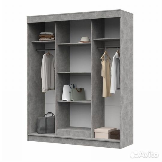 Шкаф Купе Гамма 1.6 м