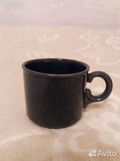 Чайно-кофейный сервиз из керамики. Винтаж СССР