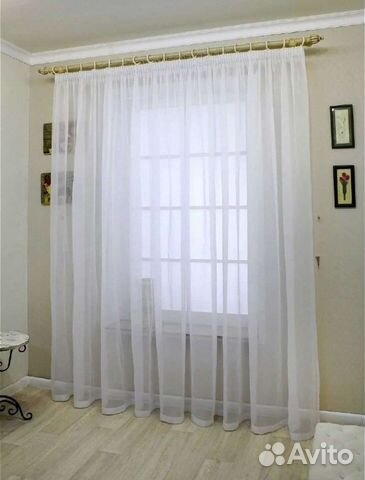 Тюль- вуаль. готовая новая