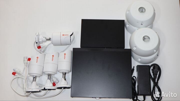 Комплект видеонаблюдения vesta (4 камеры)