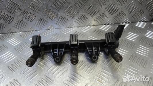 Топливная рампа бензиновая skoda fabia 2 (2SV03TJ0