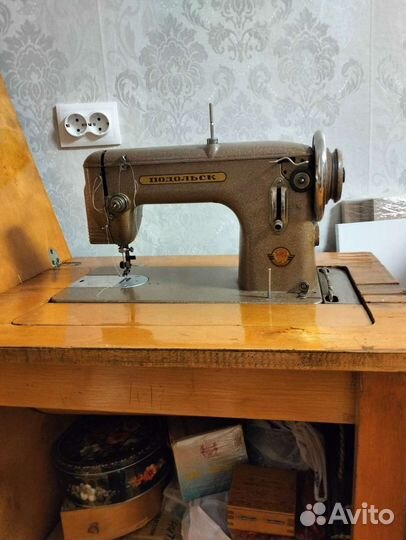 Швейная машина подольск ножная бу