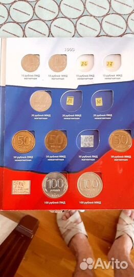 Монеты СССР и РФ 1991-1993 (гкчп)