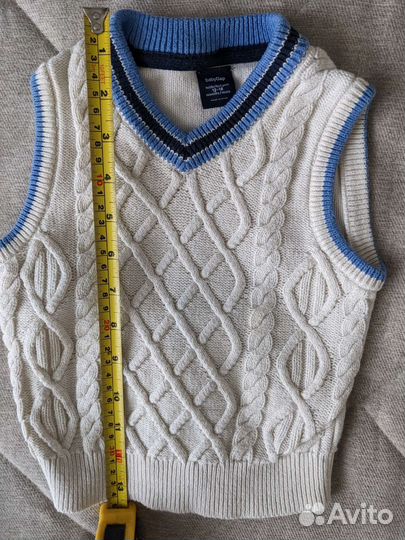 Рубашки, брюки, жилет GAP,Gymboree 80 86/12-18 мес