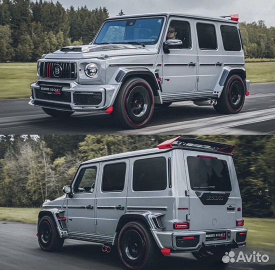 Brabus rocket 900 обвес G class W464 Mercedes W463