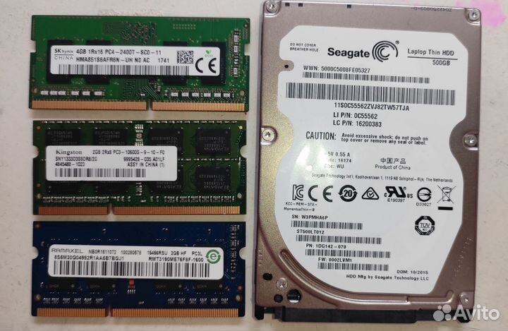 HDD 500, озу ddr 3, ddr 4, Lenovo g50-45