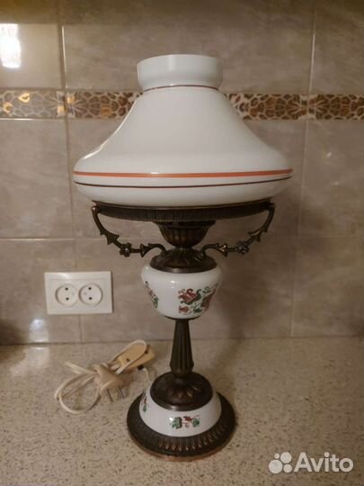 Настольная лампа СССР винтаж