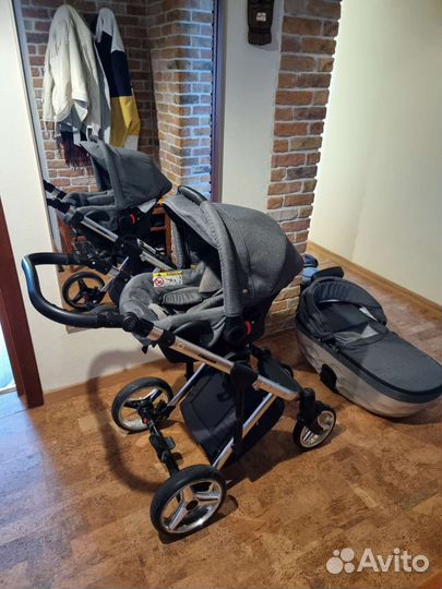 Коляска Adamex Chantal 3 в 1