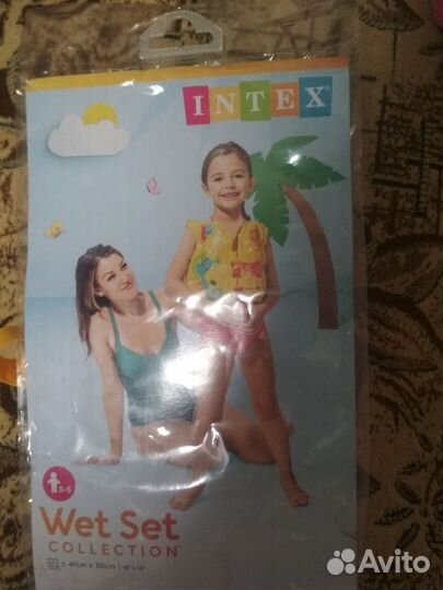 Детскии надувной жилет. Новый