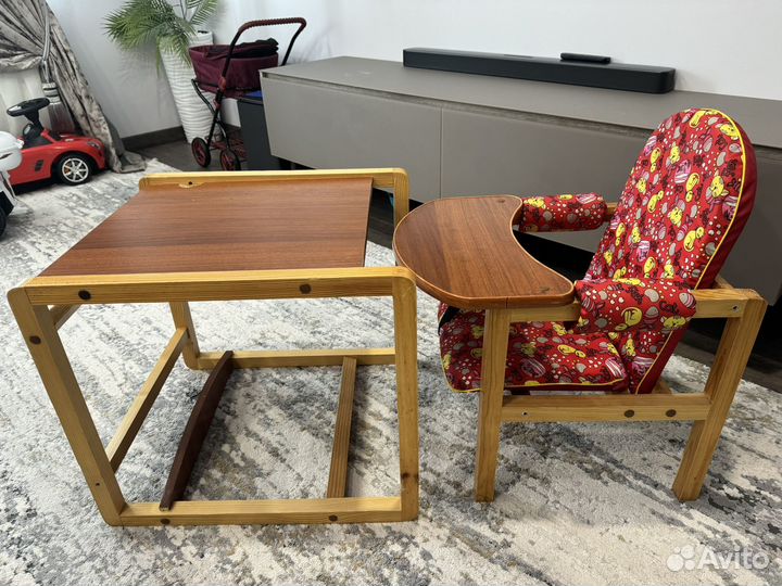 Стульчик для кормления трансформер