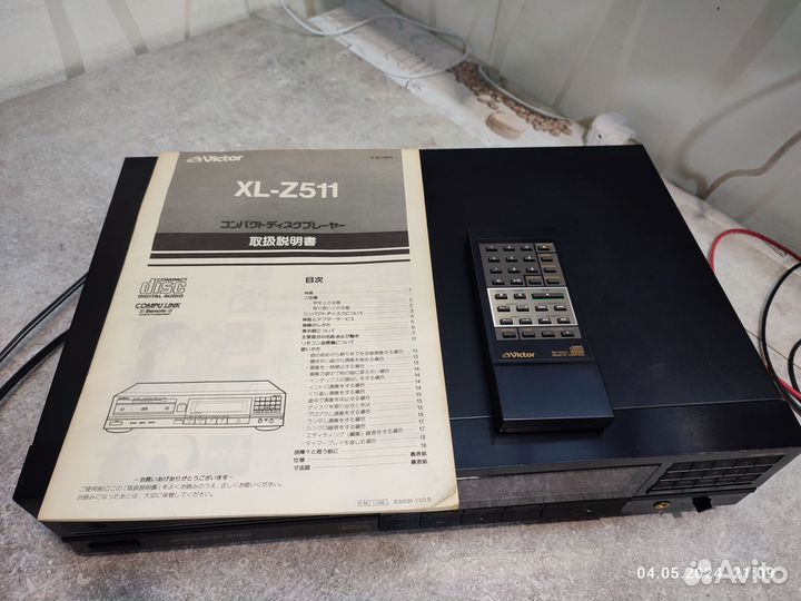 CD проигрыватель Victor xl-z511 с родным пультом