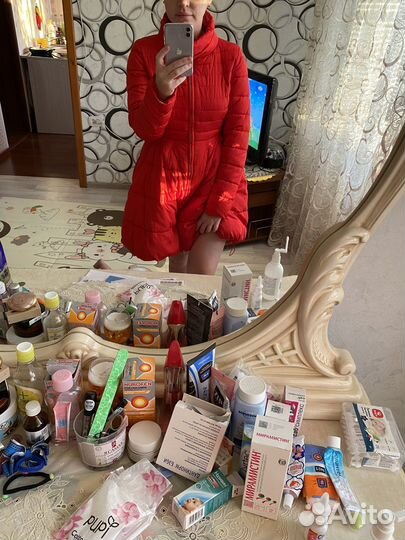 Пуховик женский осень