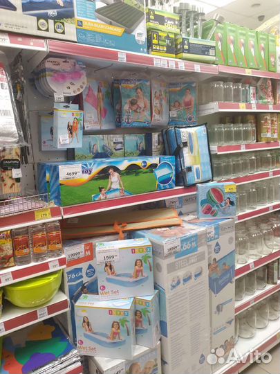 Каркасные бассейны intex