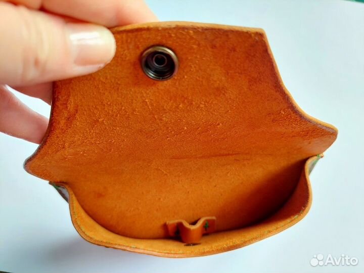 Очечник из натуральной кожи