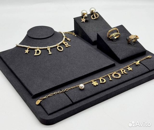 Серьги christian dior