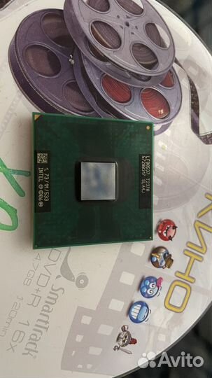Intel Pentium Dual-Core T2370 Soket P Частота 1730