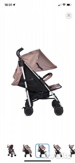 Коляска прогулочная Babyton City Coffie