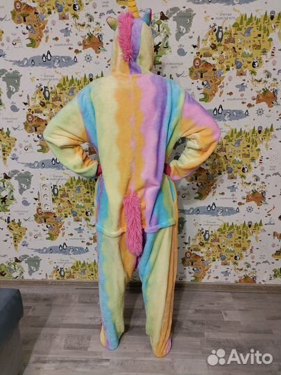 Кигуруми пижама единорог