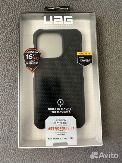 Чехол на iPhone 14 pro UAG Metropolis LT