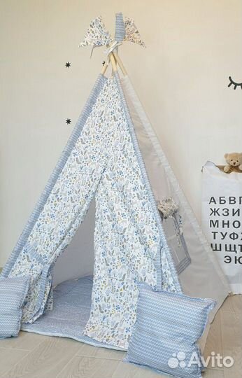 Детский домик вигвам игровая палатка