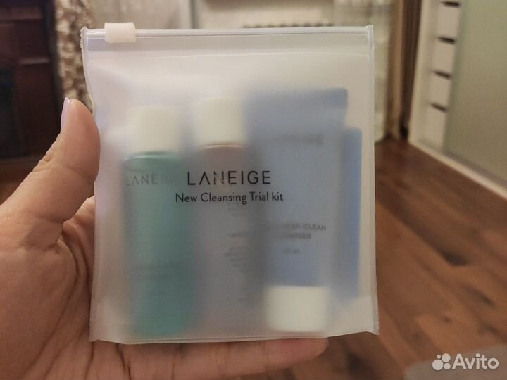 Подарочный набор для лица очищающий из 3 предмета