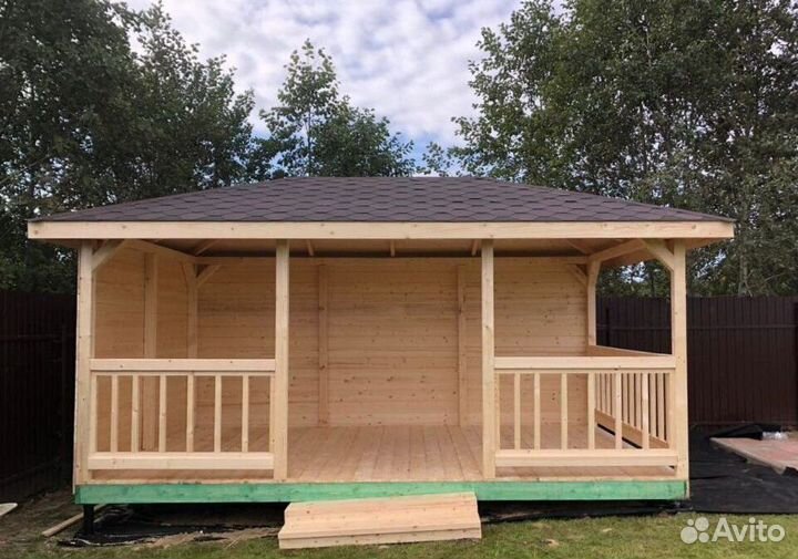 Беседка из дерева