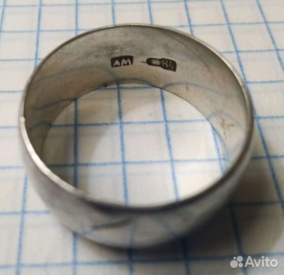 Кольцо 84 пробы