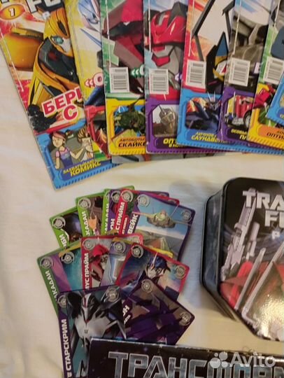 Трансформеры: журналы, карточки постер, календарь