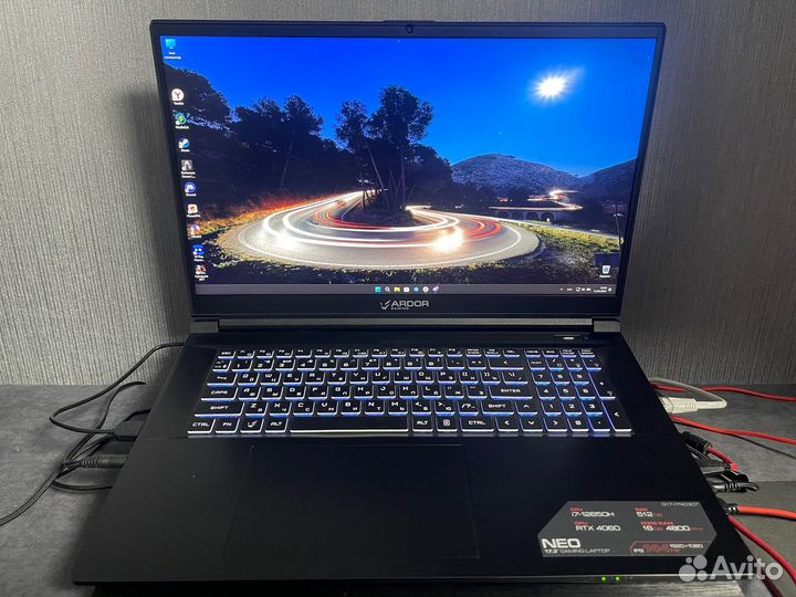Игровой ноутбук ardor G-17 (i7-12650h.RTX4060)